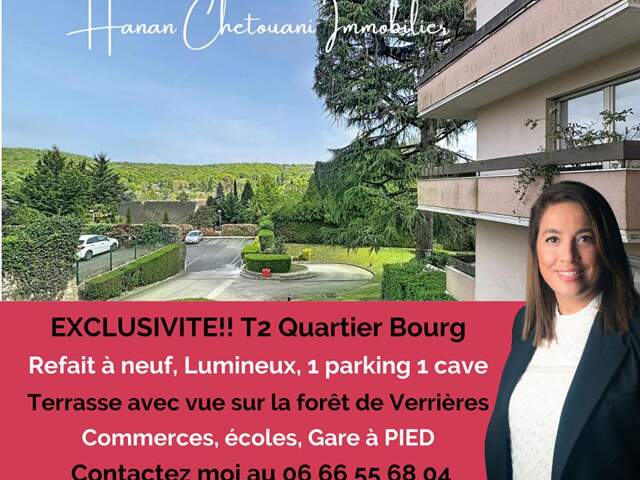 T2 AVEC TERRASSE, PARKING ET VUE FORÊT  AUCUN VIS-À-VIS — photo du bien