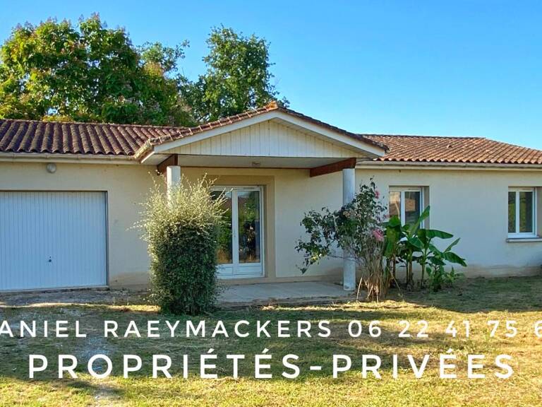 EXCLUSIVITÉ  Plain-pied 97 m², 3 chambres, garage et terrain clos de plus de 1 000 m² à 5 min de Montpon-Ménestérol — photo 1