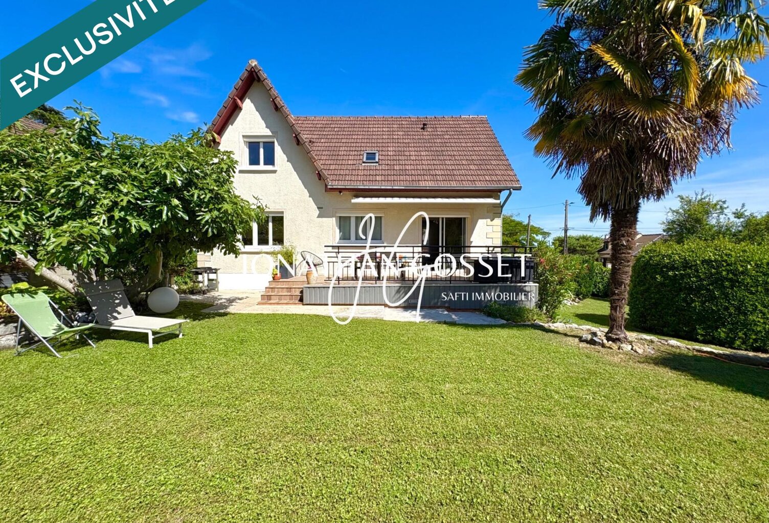 TRIEL-SUR-SEINE: Charmante maison 6pcs - 4ch -132m² avec grand jardin — photo 1
