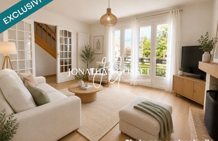 TRIEL-SUR-SEINE: Charmante maison 6pcs - 4ch -132m² avec grand jardin — photo 3