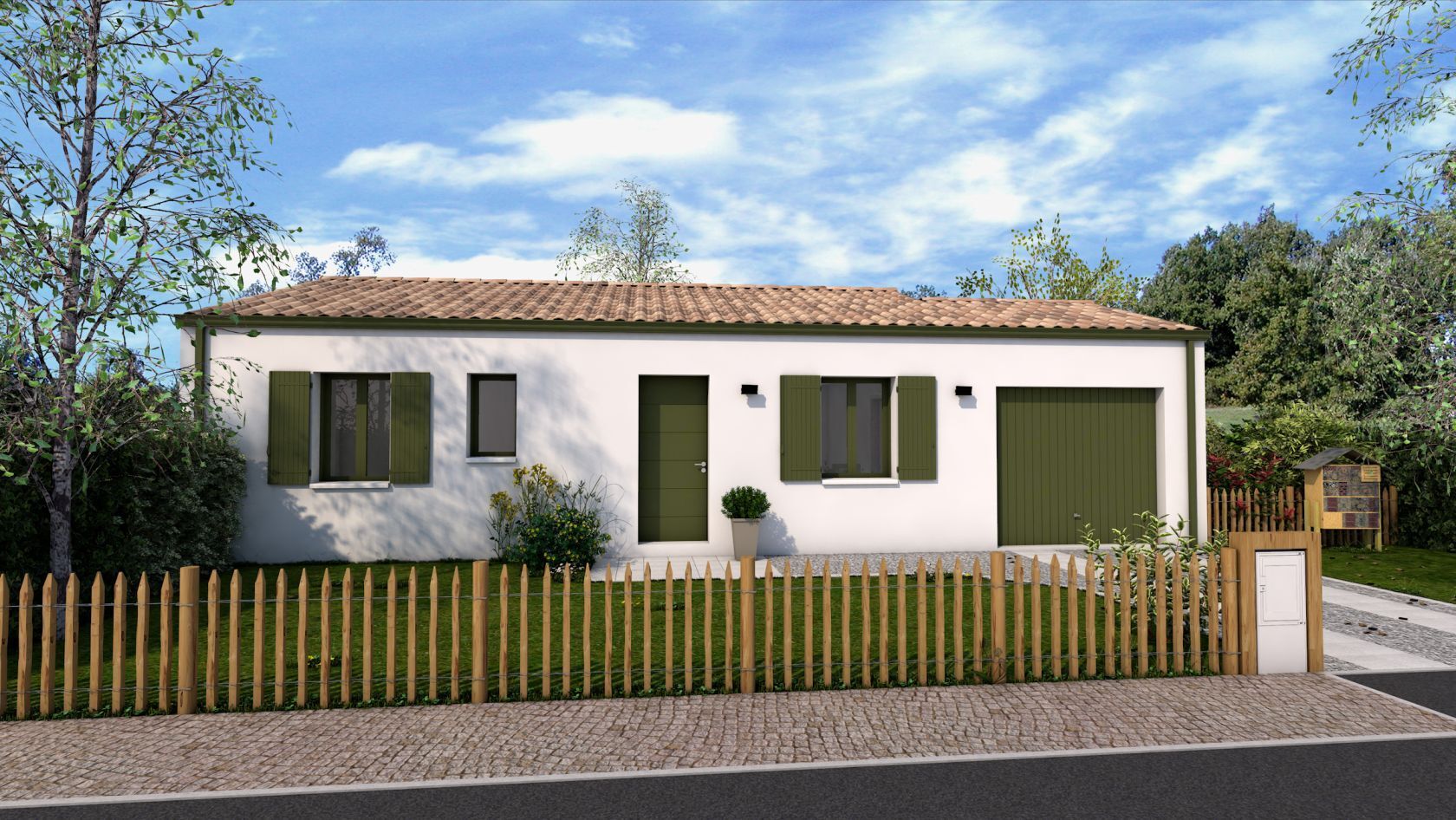 Maison 68.1 m² avec terrain à SAINT-BRIS-DES-BOIS