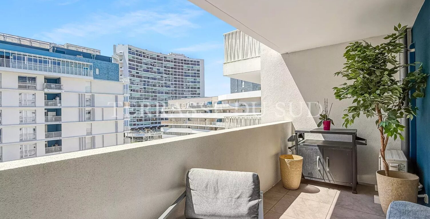 Marseille 8e – T3 en Etage Elevé avec Terrasse – Michelet / Sainte-Anne — photo 1