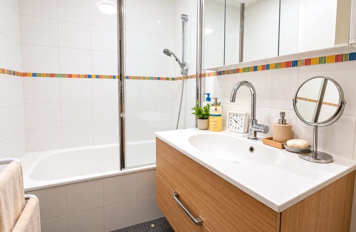 Tours Febvotte  Appartement T4, balcon, ascenseur et cave — photo 3