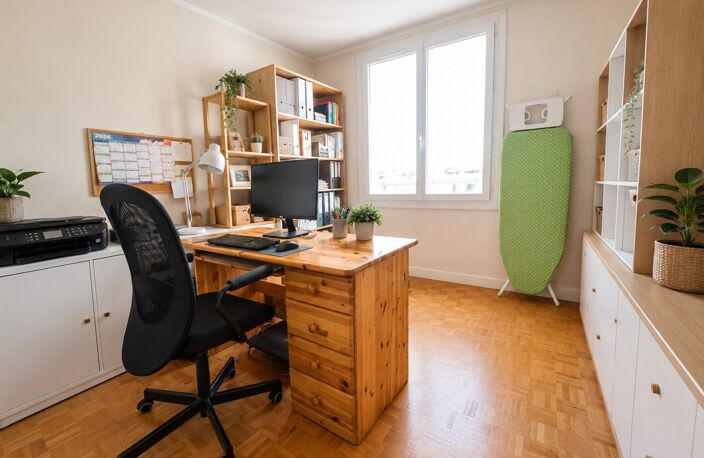 Tours Febvotte  Appartement T4, balcon, ascenseur et cave — photo 5