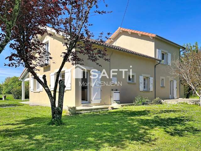 Maison rénovée 160 m², 6 pièces  Terrain 3750 m² — photo du bien