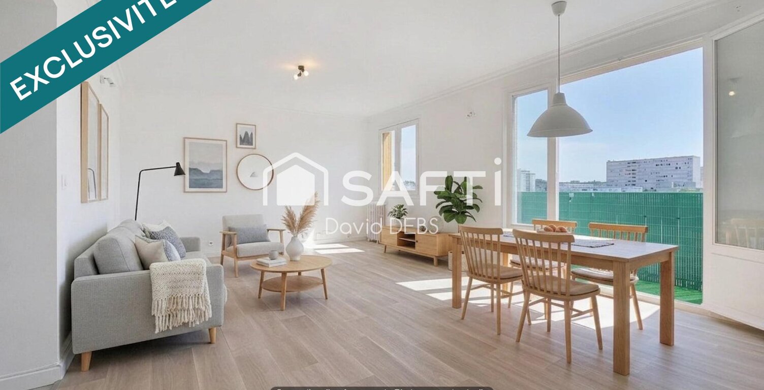 APPARTEMENT 4 pièces - 2/3 chambres - Cave - BOX — photo 1