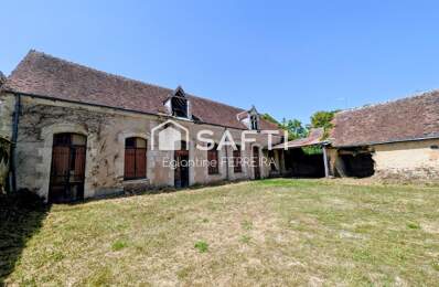 COMMUNE DE GRACAY, ENSEMBLE EN PIERRE AVEC JARDIN. — photo du bien