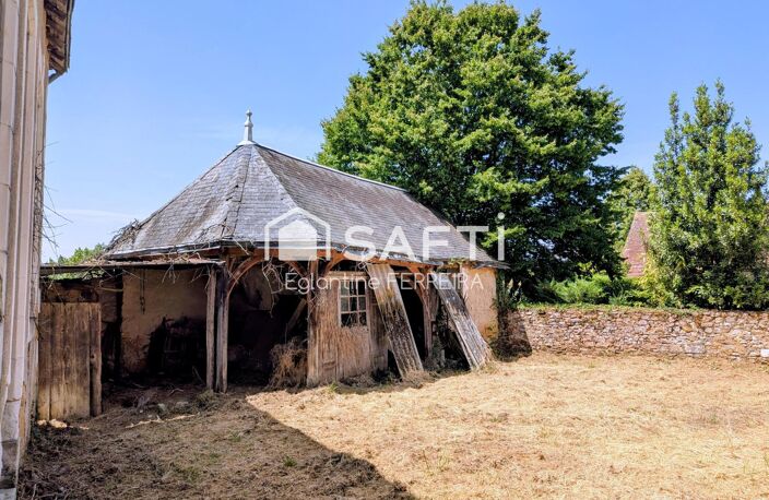 COMMUNE DE GRACAY, ENSEMBLE EN PIERRE AVEC JARDIN. — photo 4
