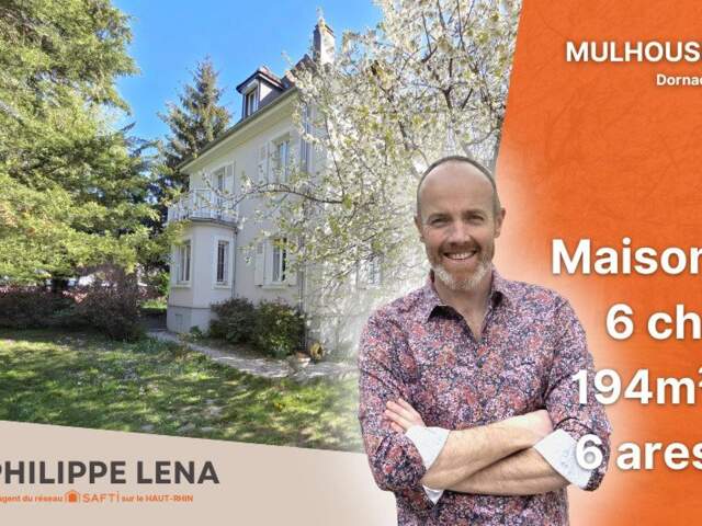 Maison bourgeoise début 20ème, 6 ares de terrain arboré. — photo du bien