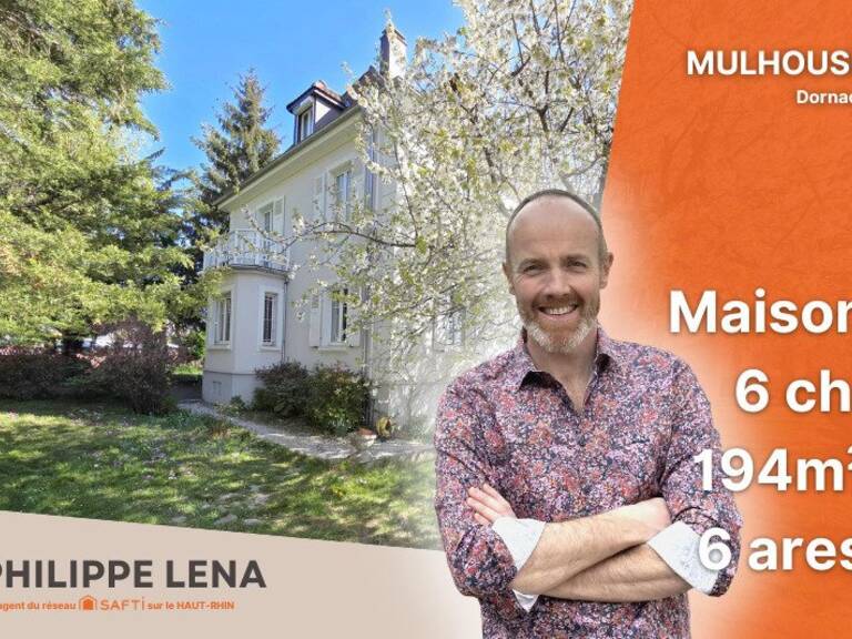 Maison bourgeoise début 20ème, 6 ares de terrain arboré. — photo 1