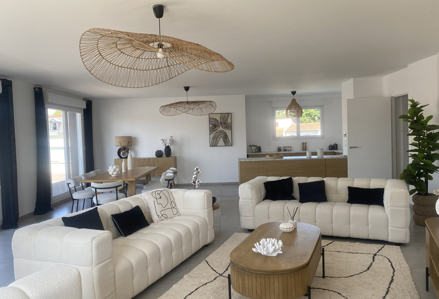 T4 de 123.55 m2 avec terrasse de 70 m2 au coeur d'un parc pay — photo 1