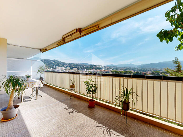 NICE - NORD / CESSOLE : GRAND 4 PIÈCES TRAVERSANT AVEC TERRASSE, GARAGE — photo 1