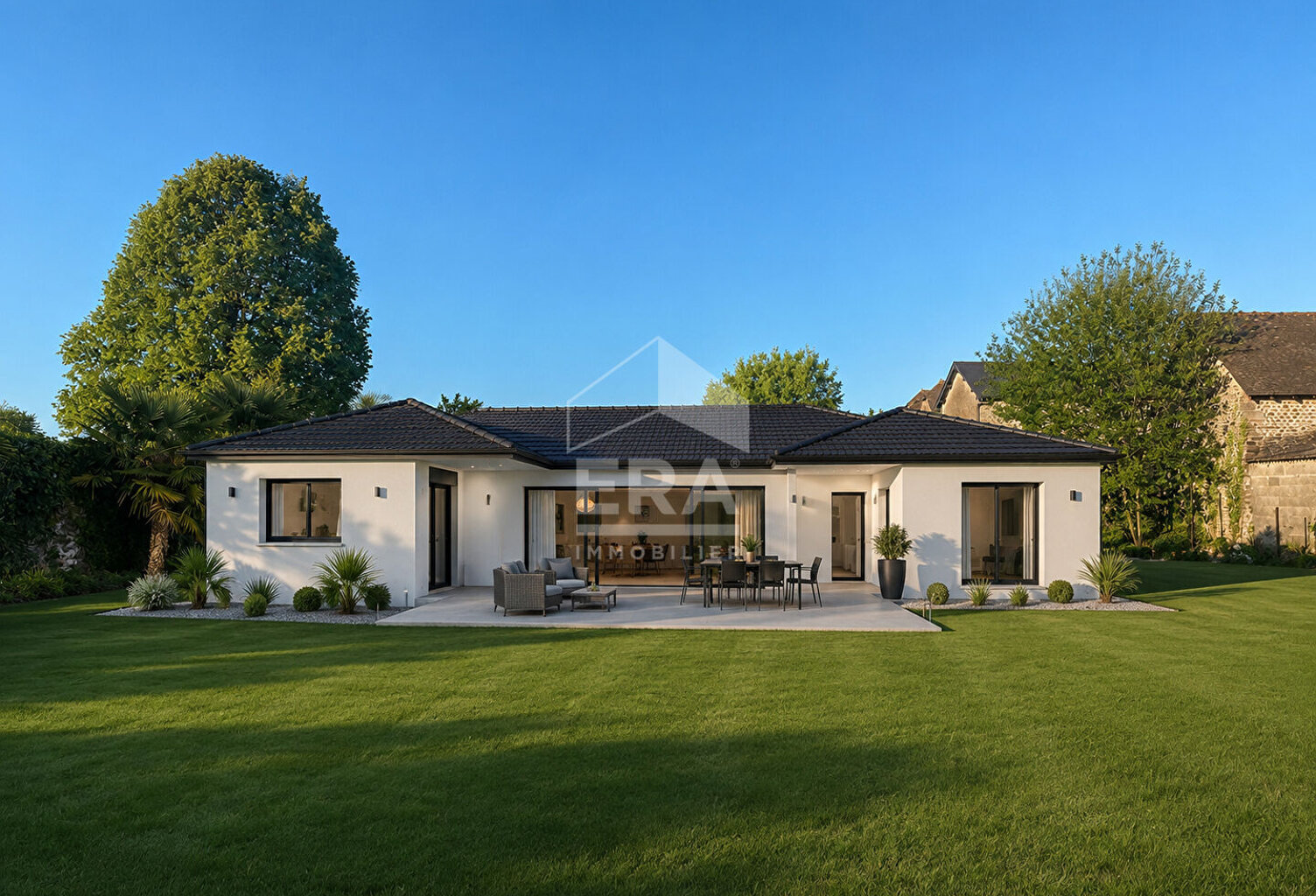 BORDES - Terrain constructible et viabilisé — photo 1