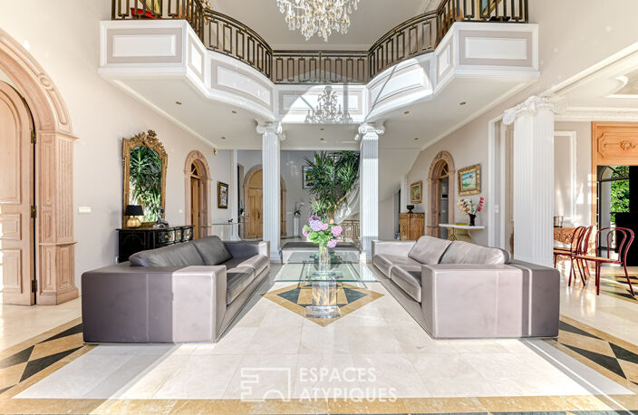 Demeure de prestige au sein d'un parc privé avec piscine et étang — photo 3