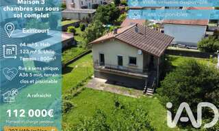 Maison 4 Pièces 64 m² à vendre à Exincourt (25400)
