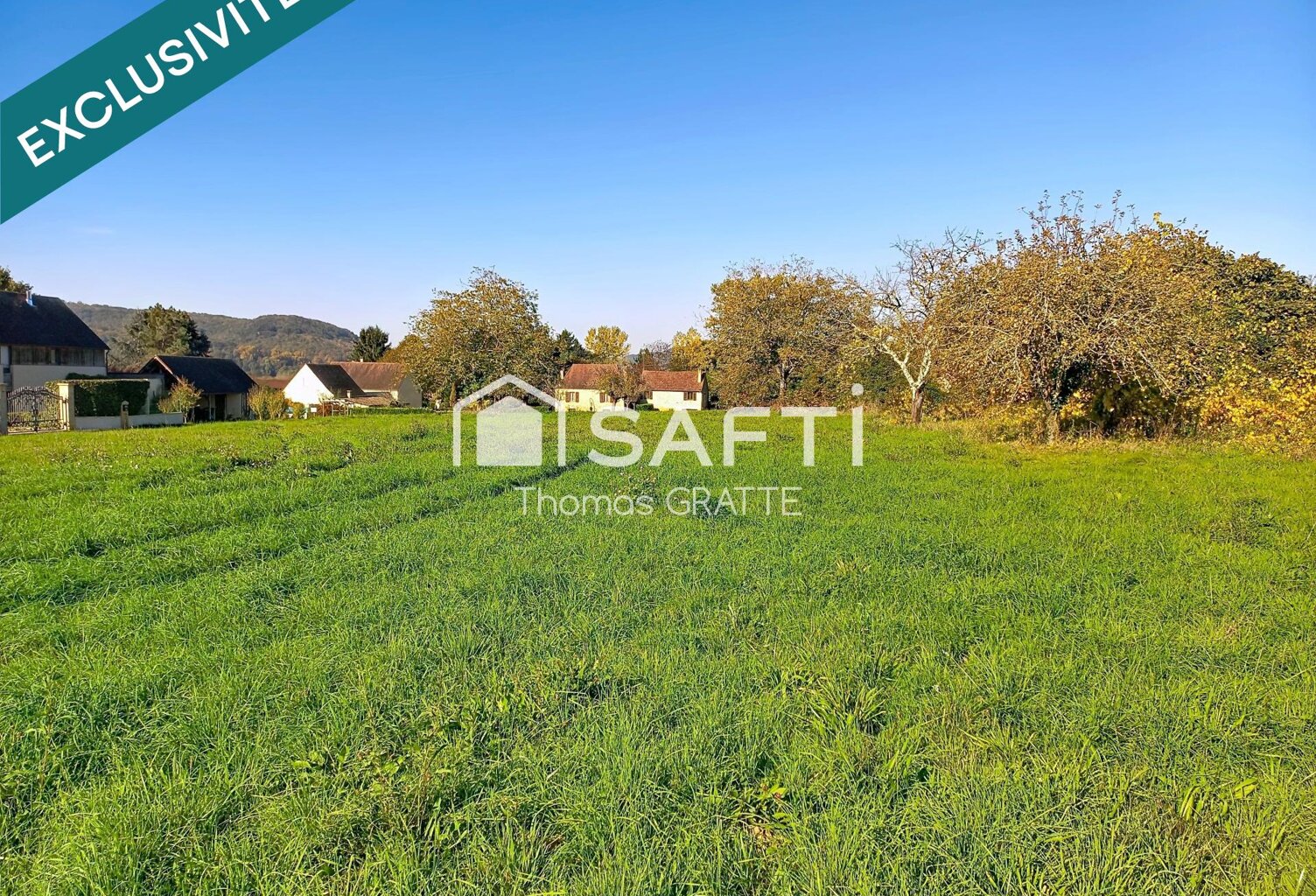 Terrain constructible de 1352 m² à Vézac  Calme, proche écoles, exclusivité à saisir ! — photo 1