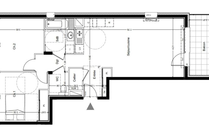 Vente Appartement 3 pièces — photo 4