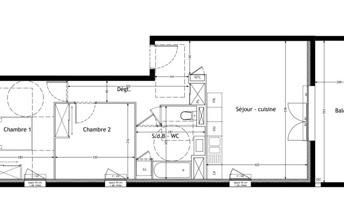 Vente Appartement 3 pièces — photo 4