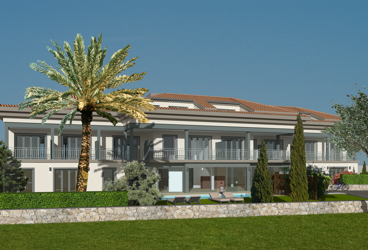 Sanary-sur-Mer   T3 en dernier étage — photo 1