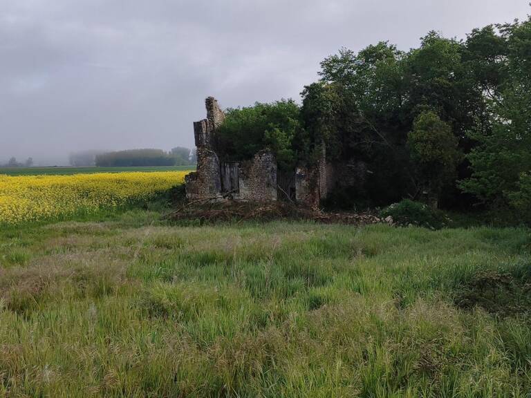 Très joli terrain avec ruine existante permettant de reconstruire une maison en lieu et place. — photo 1