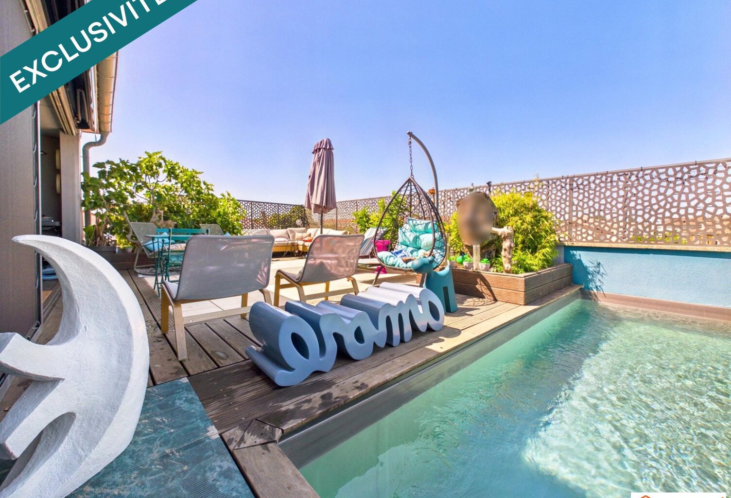 Magnifique Maison de Ville Rooftop, Piscine et Garage de 100m2!!! — photo 1
