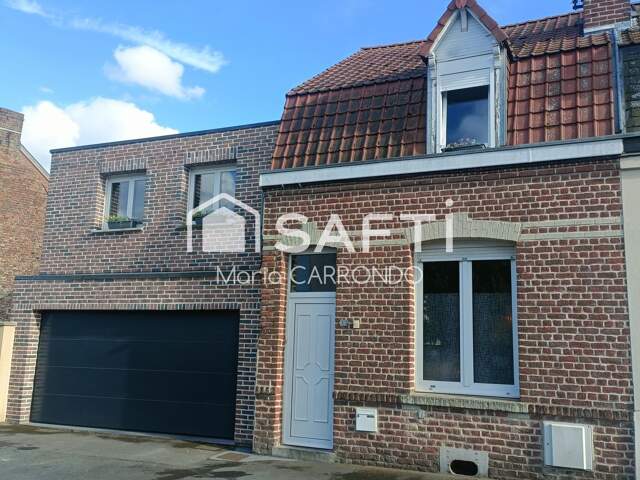MAISON DE 4 CHAMBRES AVEC JARDIN ET GARAGE SITUEE A BELLAING — photo du bien