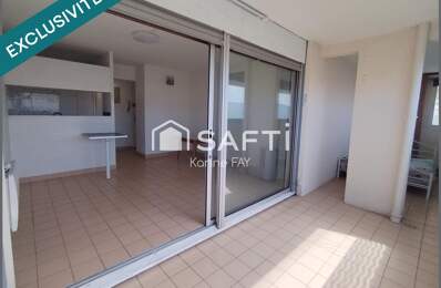 38 m² de lumière en bord de mer  Studio + vaste loggia, rare à Canet Sud — photo du bien