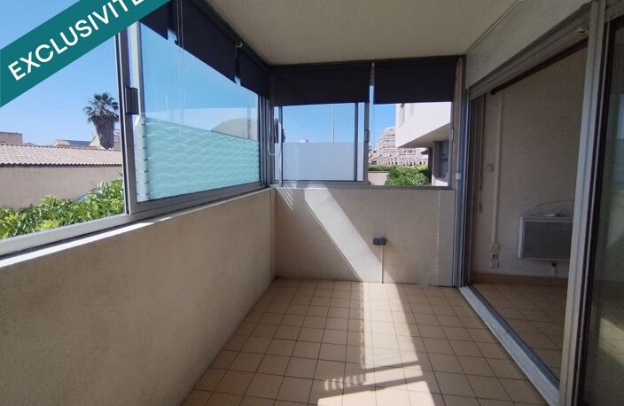 38 m² de lumière en bord de mer  Studio + vaste loggia, rare à Canet Sud — photo 3