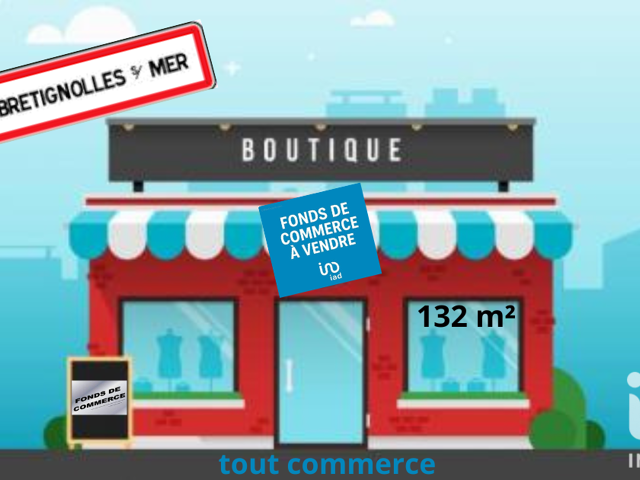 Vente Habillement, Textile 132 m&sup2; — photo du bien