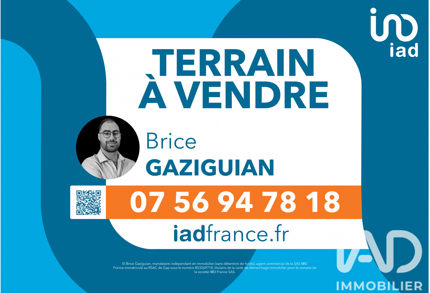 Vente Terrain à bâtir 1 058 m&sup2; — photo 1