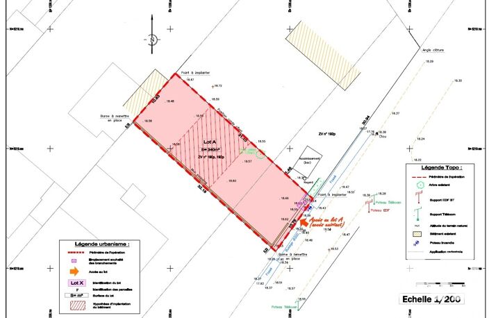 Vente Terrain à bâtir 340 m&sup2; — photo 4