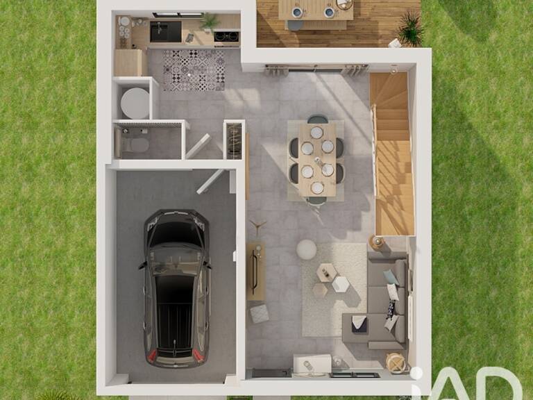 Vente Terrain à bâtir 340 m&sup2; — photo 1
