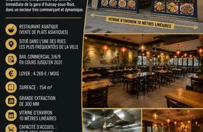 Vente Restaurant 152 m&sup2; — photo du bien