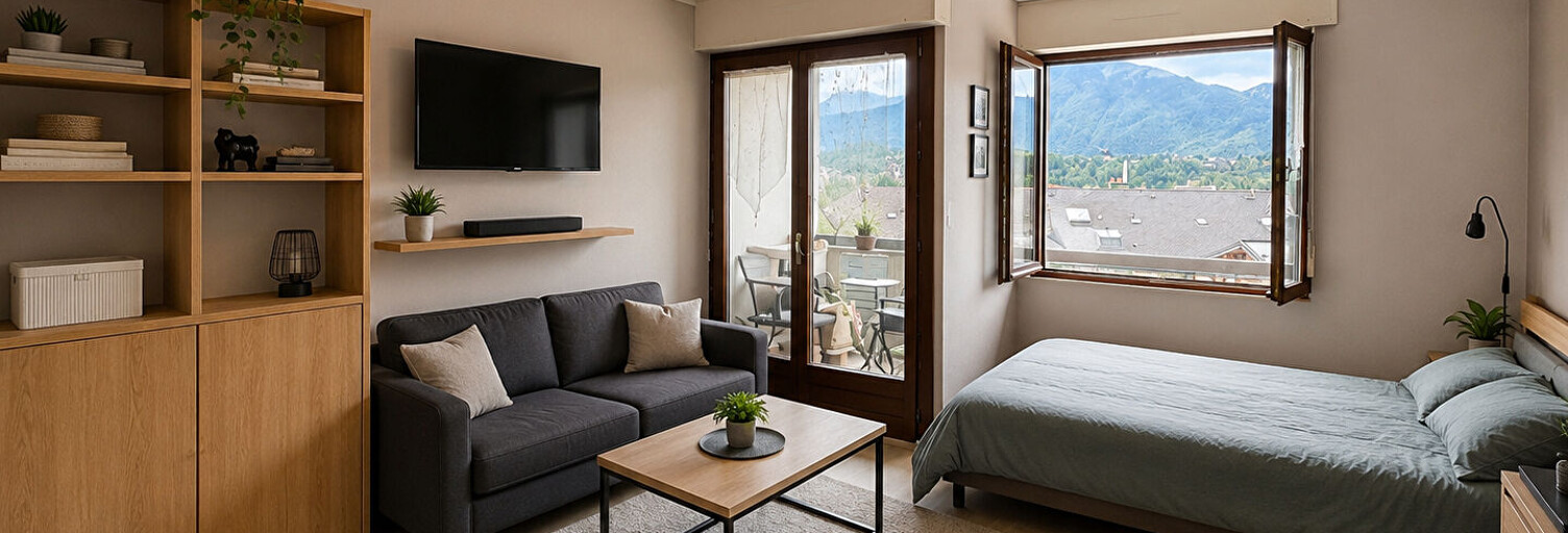 Appartement 1 Pièce 26 m² à vendre à Aix-les-Bains (73100)