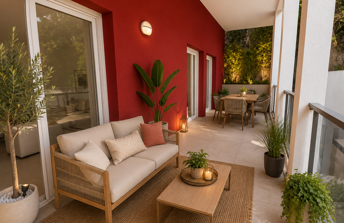 NICE NORD   3P 73M2 - DERNIER ÉTAGE, TERRASSE 21M2 PLEIN SUD — photo 2