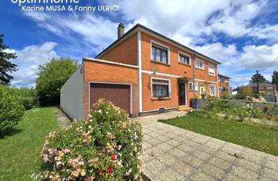 HIRSON (02) -   Vente maison semi-individuelle, avec 3 chambres  ️ ️ ️, garage   et jardin ☘️ — photo du bien