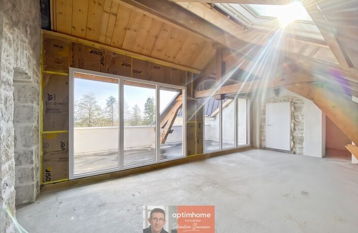 Appartement plateau brut à aménager – Dernier étage avec tropézienne – Dole (39100) — photo 3