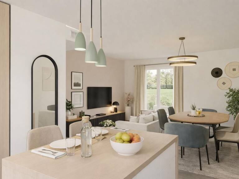 Projet de construction d'une maison 62 m² avec terrain à CASTRES-GIRONDE (33) — photo 1