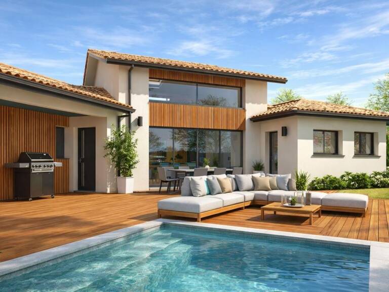 Projet de construction d'une maison 160 m² avec terrain à BOULIAC (33) — photo 1