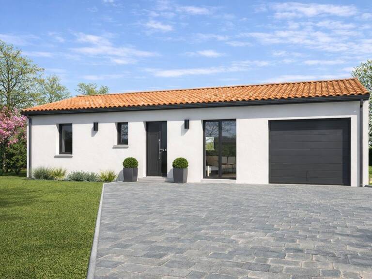 Projet de construction d'une maison 72 m² avec terrain à LE BARP (33) — photo 1