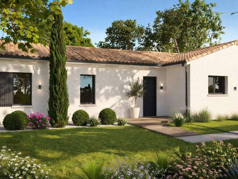 Projet de construction d'une maison 90 m² avec terrain à CHANIERS (17) — photo 1
