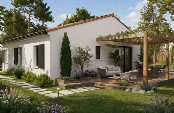Projet de construction d'une maison 90 m² avec terrain à CHANIERS (17) — photo 2