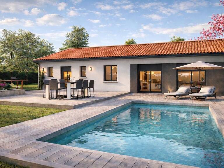 Projet de construction d'une maison 90 m² avec terrain à CASTELNAU-DE-MEDOC (33) — photo 1