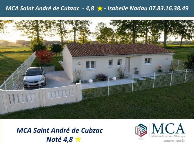 Maison à construire à La Lande-de-Fronsac (33240) — photo du bien