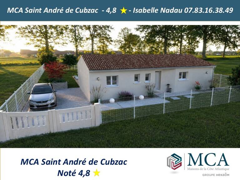 Maison à construire à La Lande-de-Fronsac (33240) — photo 1