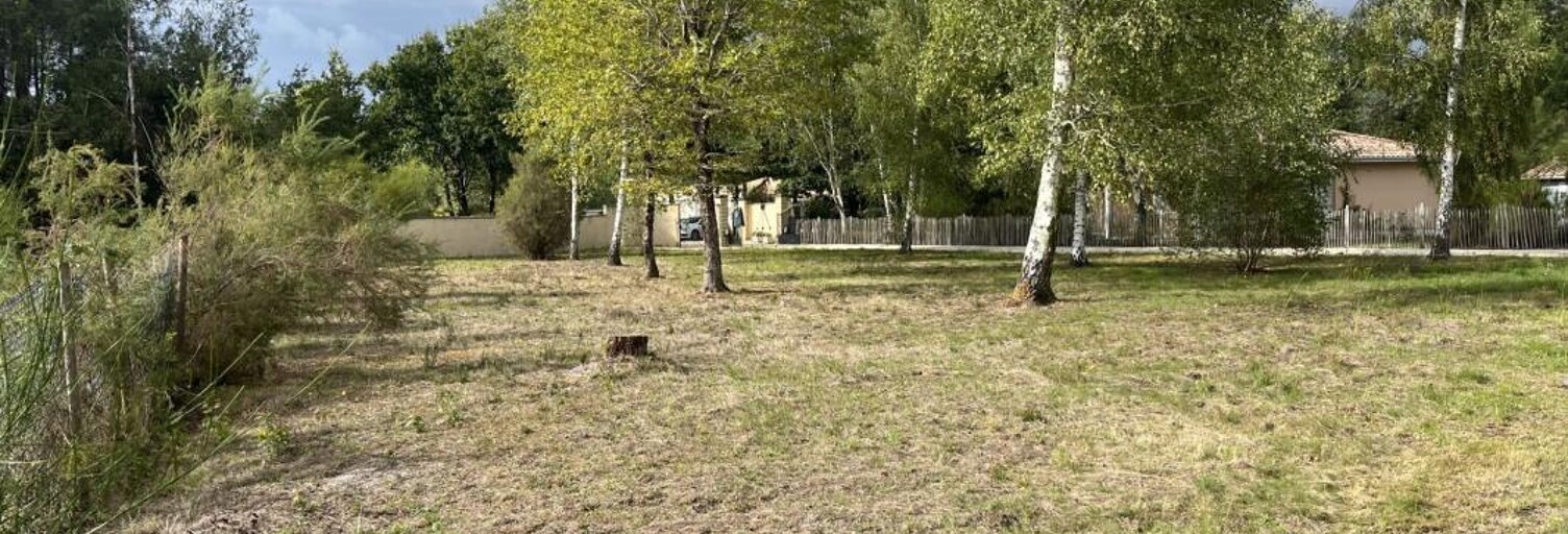 Terrain 1094 m² à construire Vensac (33590)