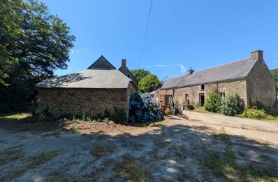 LOCMALO CORPS DE FERME COMPOSE 2 GRANDES LONGÈRES EN PIERRE DE 105m² ENVIRON ET 130 M² ENVIRON DEUX HANGARS DE 530M³ ET 3500M² ET DÉPENDANCES PARCELLE DE 9000m² ENVIRON — photo du bien