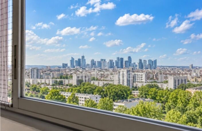 GENNEVILLIERS – AUX PORTES DU VILLAGE – 114 m² – 17e ET DERNIER ÉTAGE – VUE LA DÉFENSE — photo 5