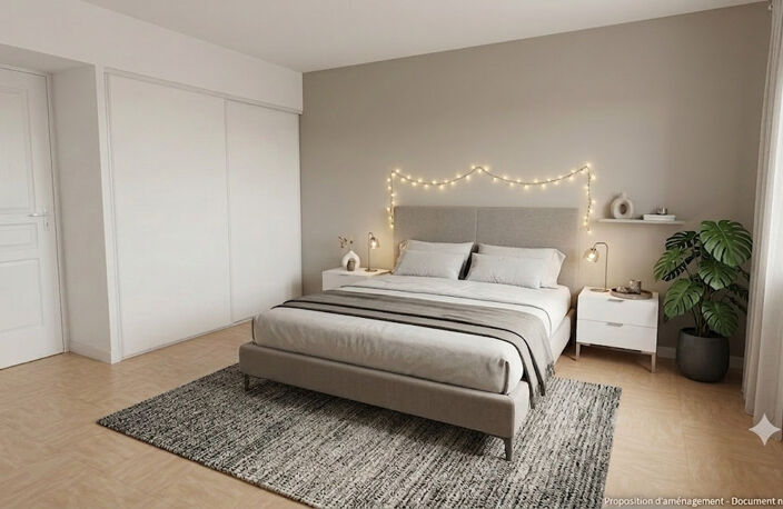 Appartement T2 lumineux avec balcon – Résidence sécurisée à deux pas des remparts — photo 4