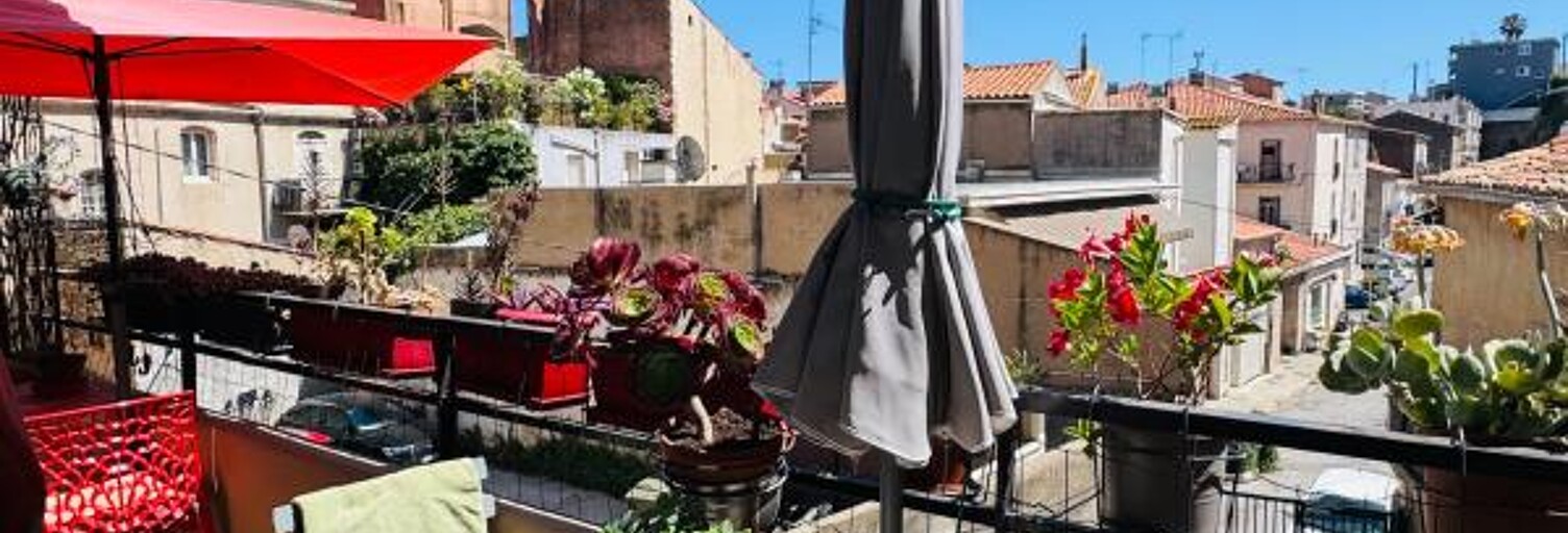 Appartement 72 m² en viager Sète (34200)